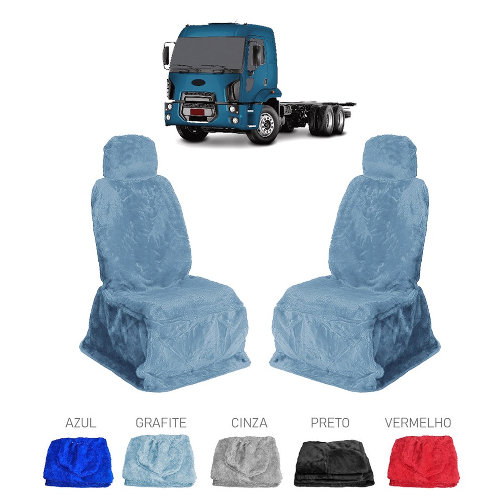 Capa Banco Original Caminhão Ford Cargo Após 2011 Cabine Dupla Grafite Capa Banco Original Caminhão Ford Cargo Após 2011 Cabine Dupla Grafite