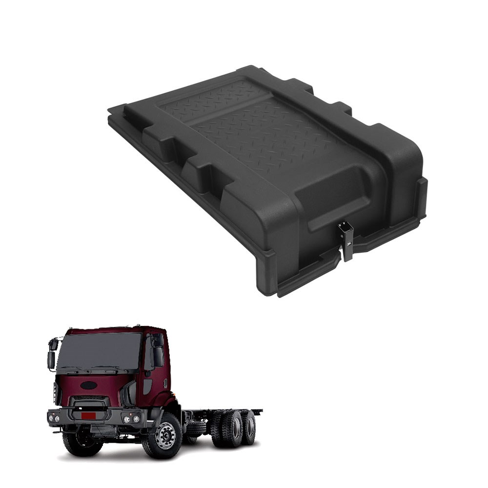 Tampa Caixa Bateria Caminhão Ford Cargo Após 2011 Plástica 9C4510A687BB Tampa Caixa Bateria Caminhão Ford Cargo Após 2011 Plástica 9C4510A687BB