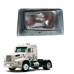 Farol Principal Caminhão Volvo NL EDC 1989 a 1999 Lado Esquerdo (Nino) - 33341 Farol Principal Caminhão Volvo NL EDC 1989 a 1999 Lado Esquerdo (Nino) - 33341