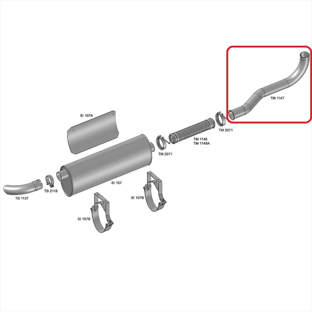 Tubo Dianteiro Motor Caminhão Volkswagen Constellation 13180 15180 2006 a 2011 Tubo Dianteiro Motor Caminhão Volkswagen Constellation 13180 15180 2006 a 2011
