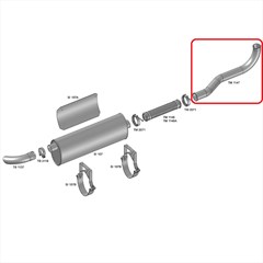 Tubo Dianteiro Motor Caminhão Volkswagen Constellation 13180 15180 2006 a 2011 Tubo Dianteiro Motor Caminhão Volkswagen Constellation 13180 15180 2006 a 2011