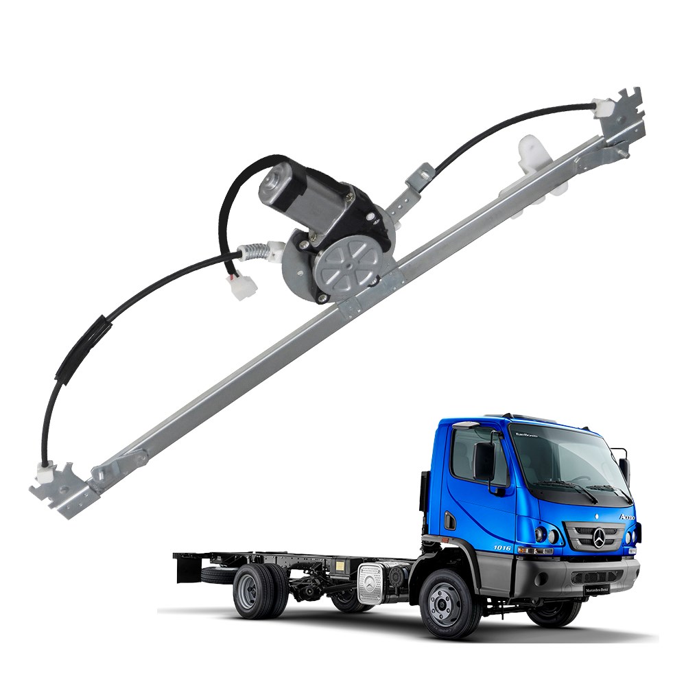 Maquina Vidro Caminhão Mercedes-Benz Accelo Após 2012 Elétrica Com Motor 24V Lado Direito - 9797200946 Maquina Vidro Caminhão Mercedes-Benz Accelo Após 2012 Elétrica Com Motor 24V Lado Direito - 9797200946