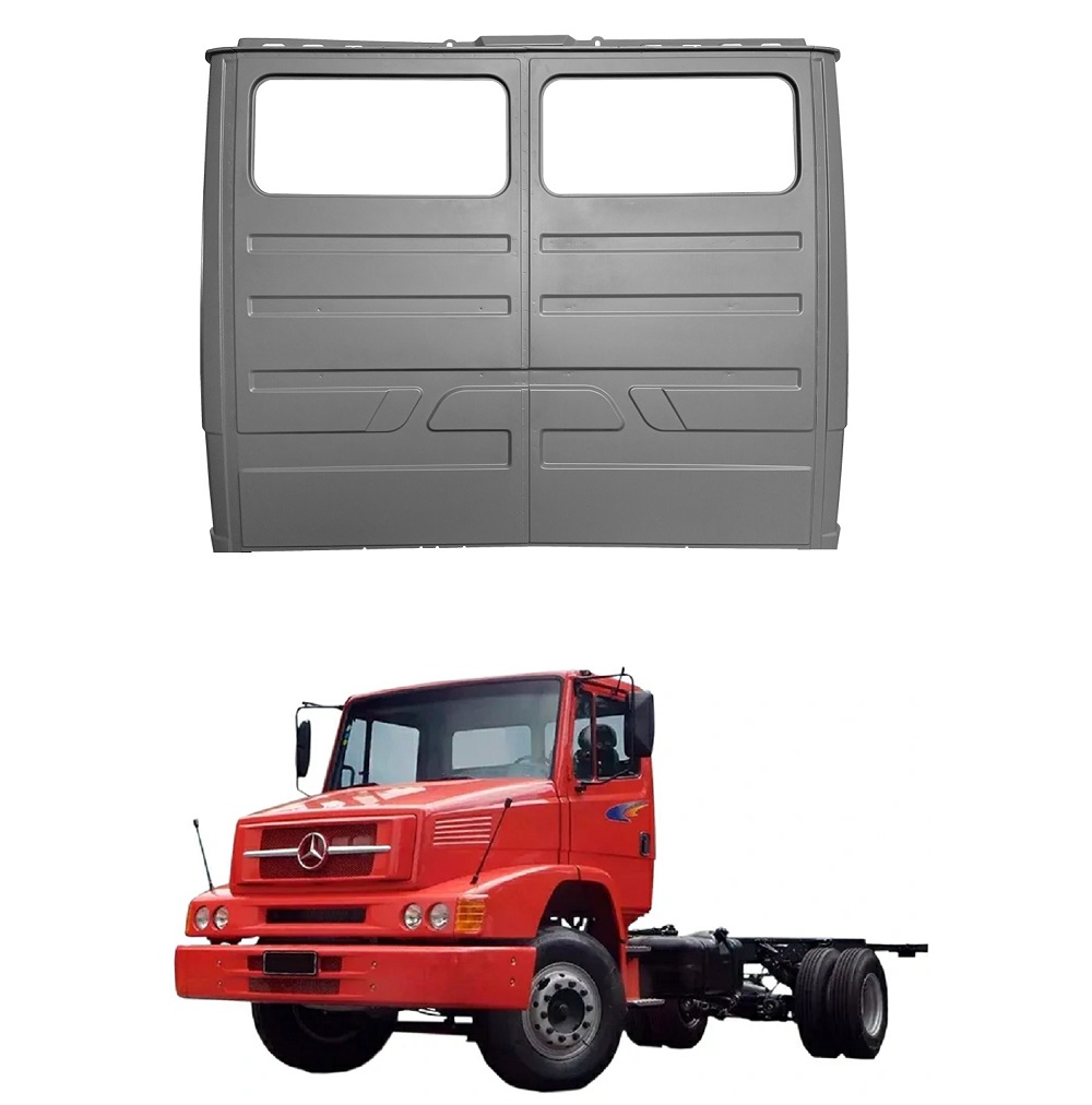 Traseira Cabine Mb 1620 2000/2012 Completa - 6946407002