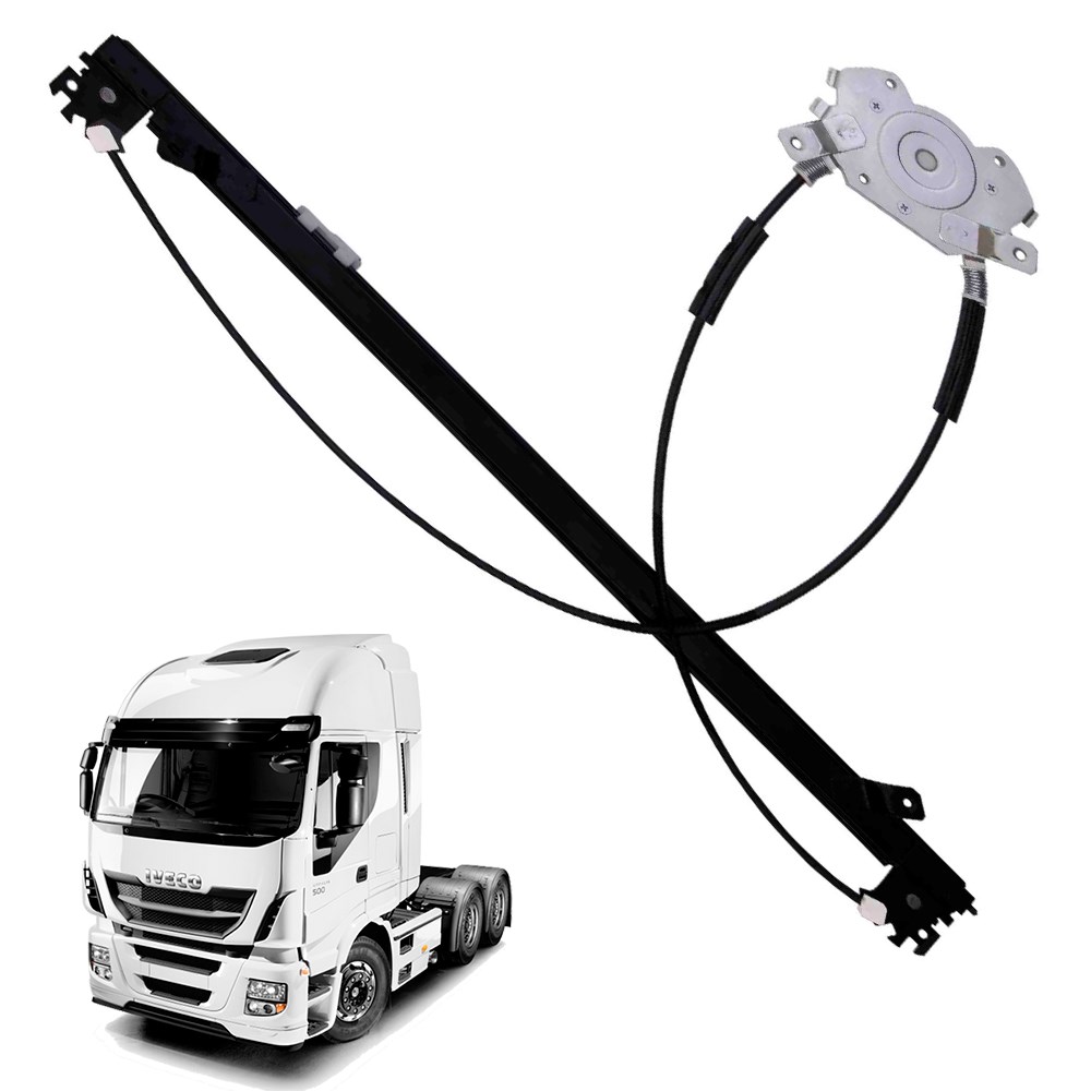 Maquina Vidro Caminhão Iveco Stralis, EuroCargo, Tector Sem Motor Lado Esquerdo - 2997196LH Maquina Vidro Caminhão Iveco Stralis, EuroCargo, Tector Sem Motor Lado Esquerdo - 2997196LH