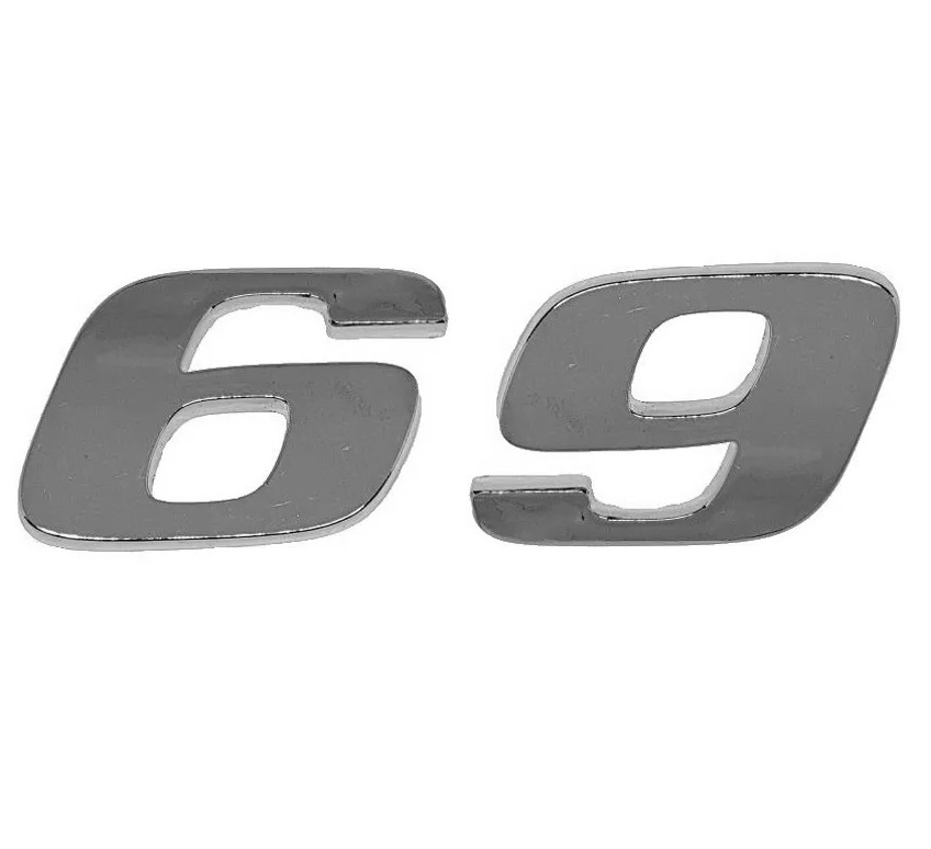 Emblema Numerico Caminhão Mercedes-Benz Axor Atego Após 2005 - 6/9