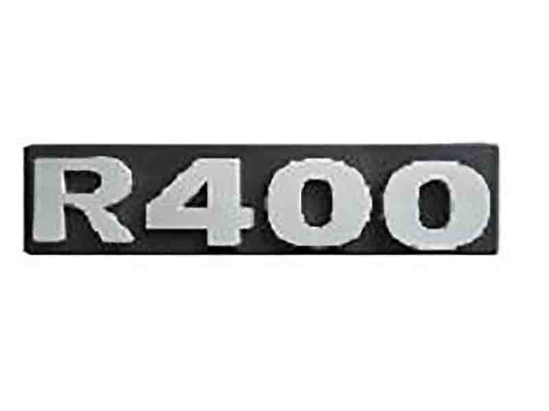 Letreiro Frontal R400 Caminhão Scania Série 4 - 17240500