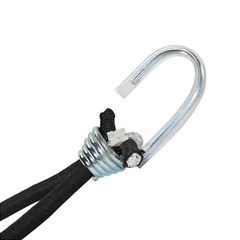 Kit 50 Elastico De Lona Caminhao Preto Gancho Metal 35cm Kit 50 Elastico De Lona Caminhao Preto Gancho Metal 35cm