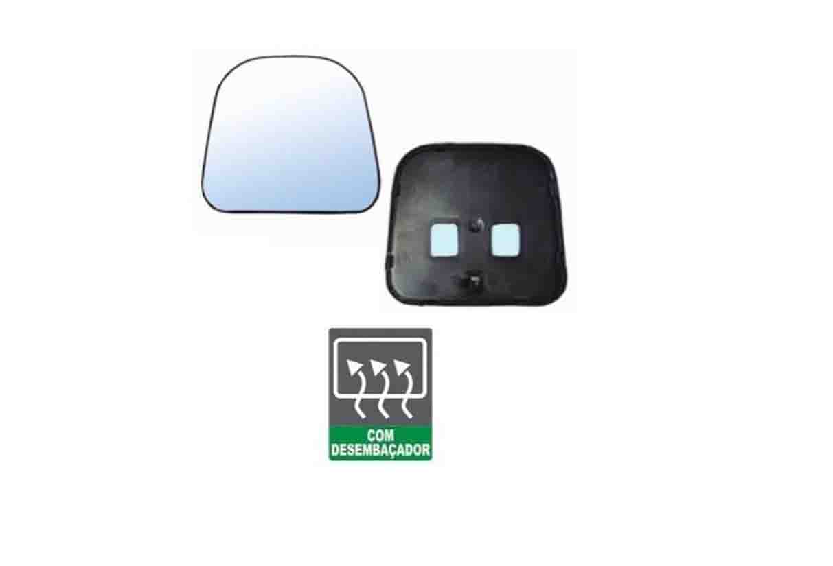 Vidro Retrovisor Caminhão Scania 124 Serie 5 2007 Auxiliar Com Desembaçador