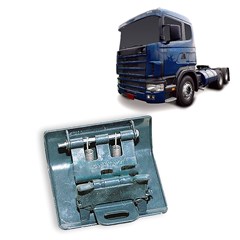 Dobradica Paralama Caminhão Scania Serie 4 e Série 5 - 1355380, 1390747