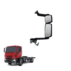 Retrovisor Camihão Iveco Stralis Após 2008 Manual Médio Lado Direito - 5801765364