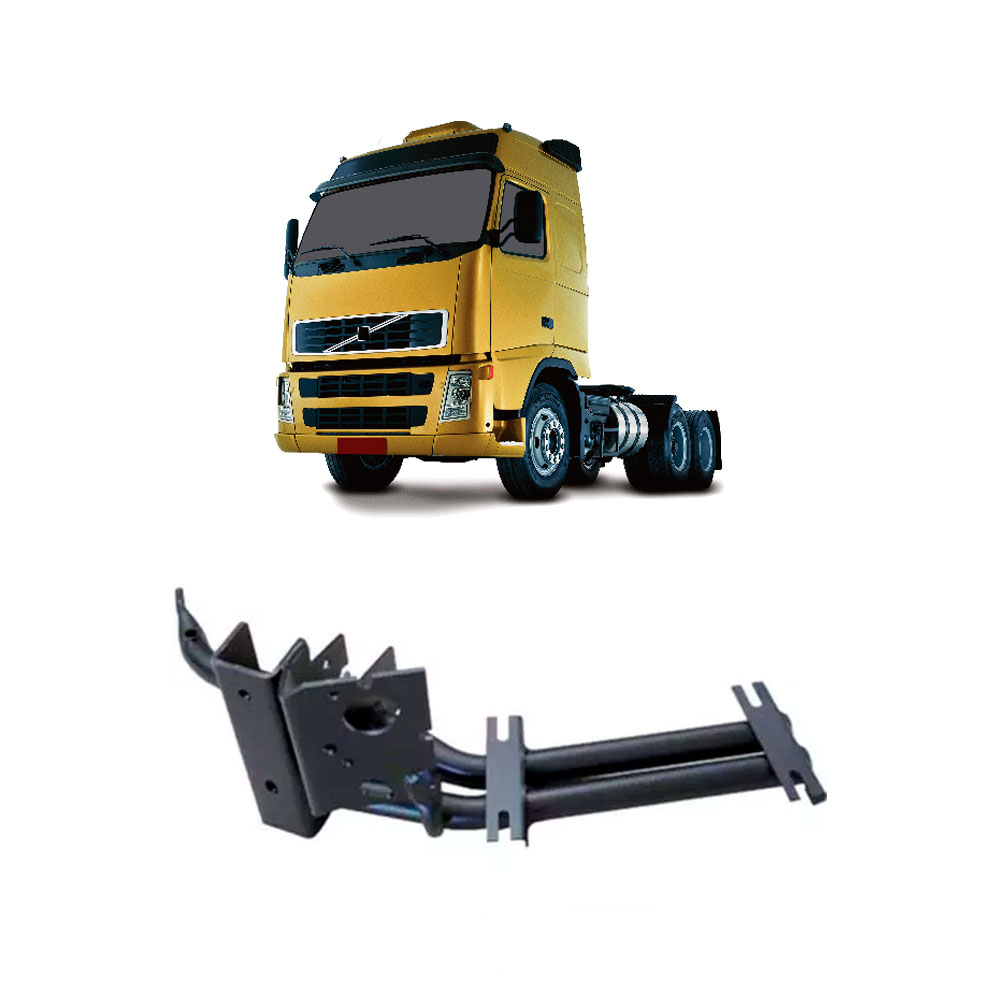 Suporte Estribo Caminhão Volvo FH 1998 a 2004 Inferior Lado Esquerdo - 8144558 Suporte Estribo Caminhão Volvo FH 1998 a 2004 Inferior Lado Esquerdo - 8144558