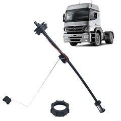 Boia Tanque Combustivel Caminhão Mercedes-Benz Axor Após 2005 590L Plastico
