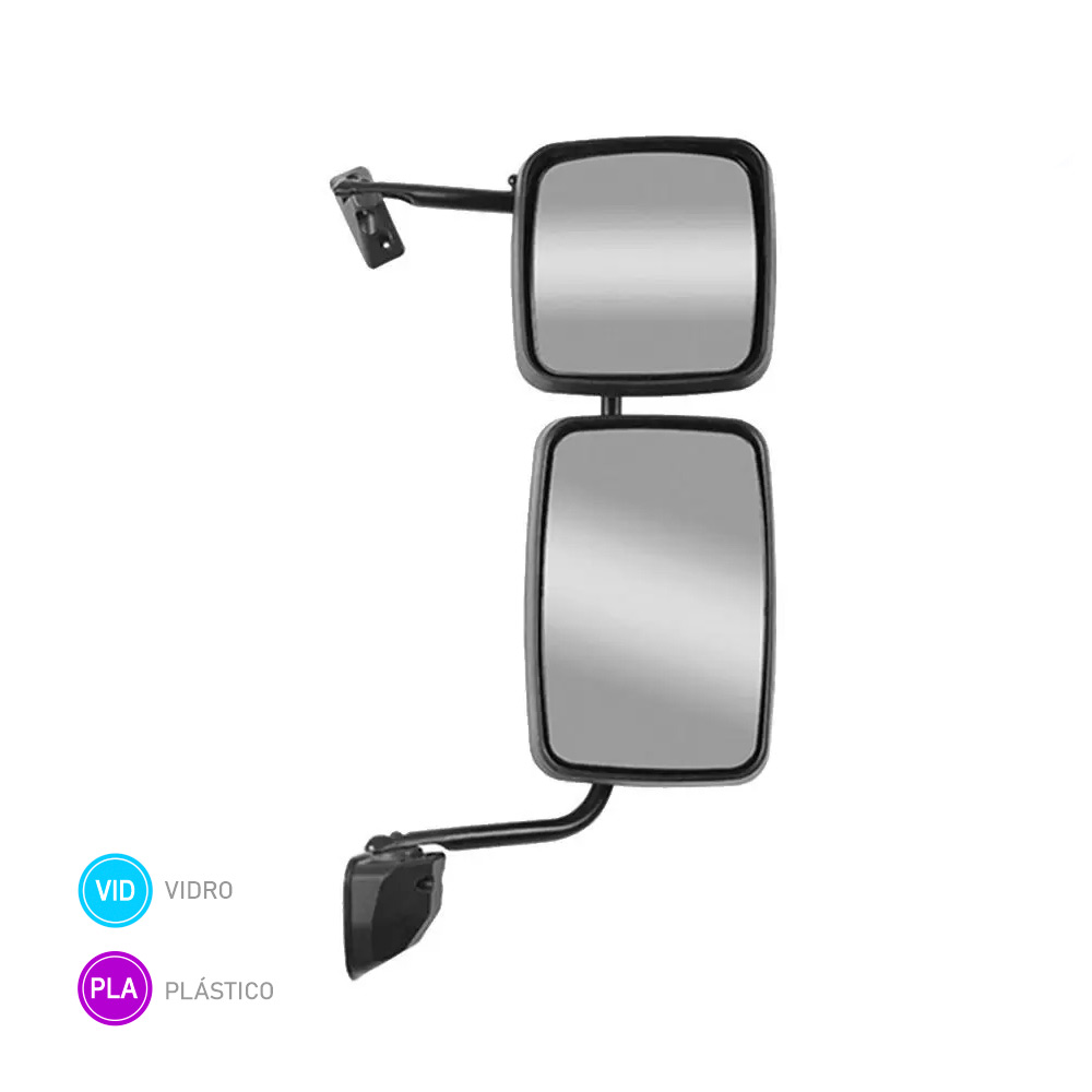 Retrovisor Caminhão Ford Cargo Após 2011 Eletrico Com Desembaçador Lado Esquerdo
