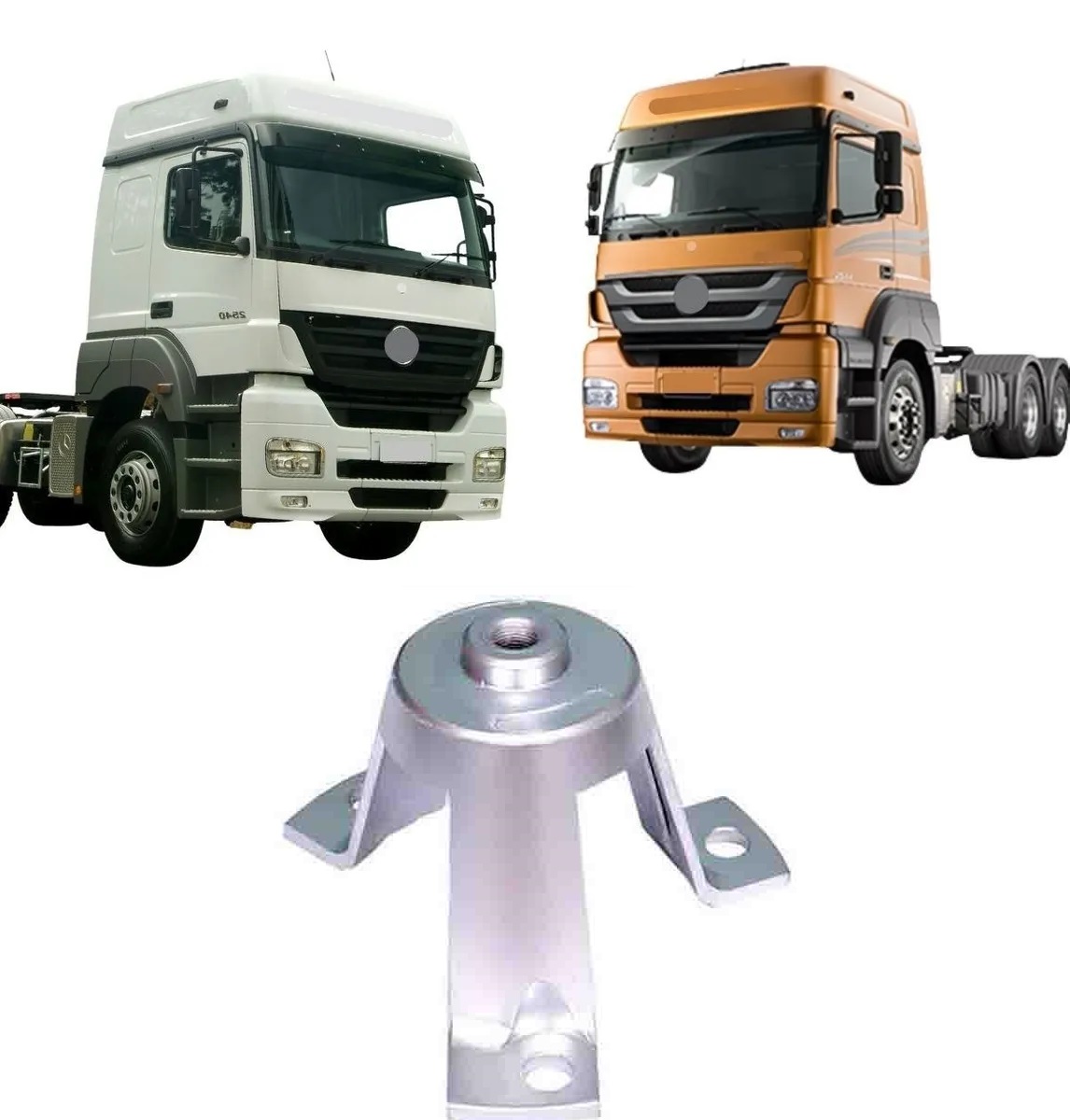Flange Rodoar Tração Caminhão Mercedes-Benz 1933, Axor