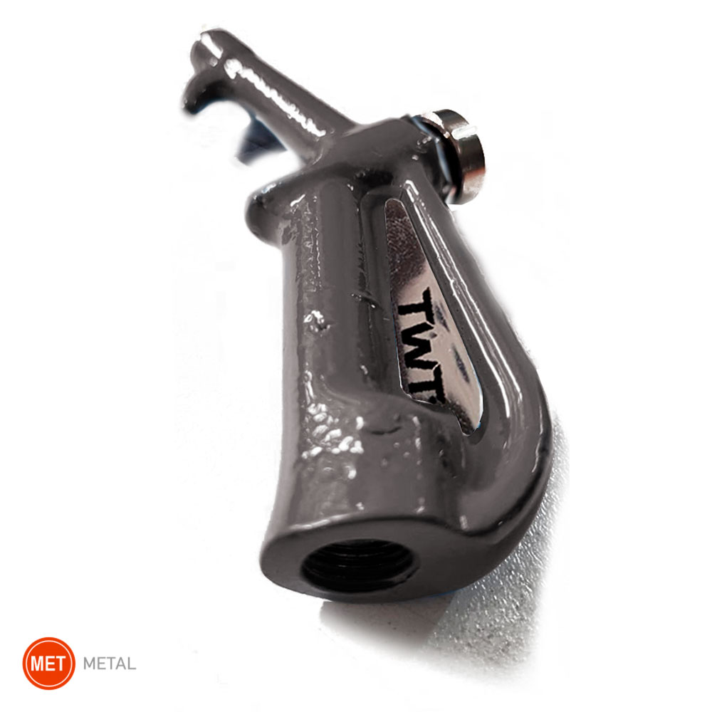 Bico Mangueira Limpeza Cabine Aluminio - Prata