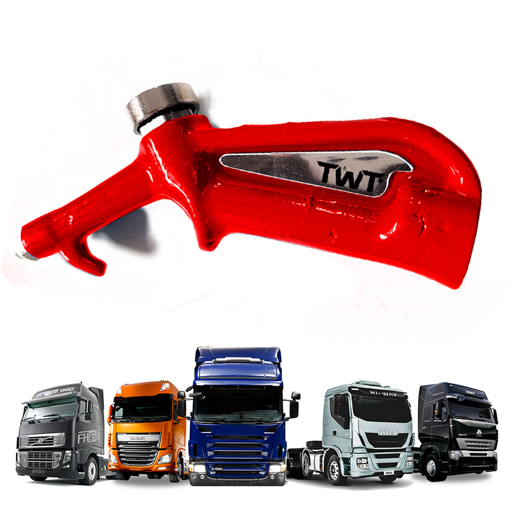 Bico Mangueira Limpeza Cabine Aluminio - Vermelho Bico Mangueira Limpeza Cabine Aluminio - Vermelho