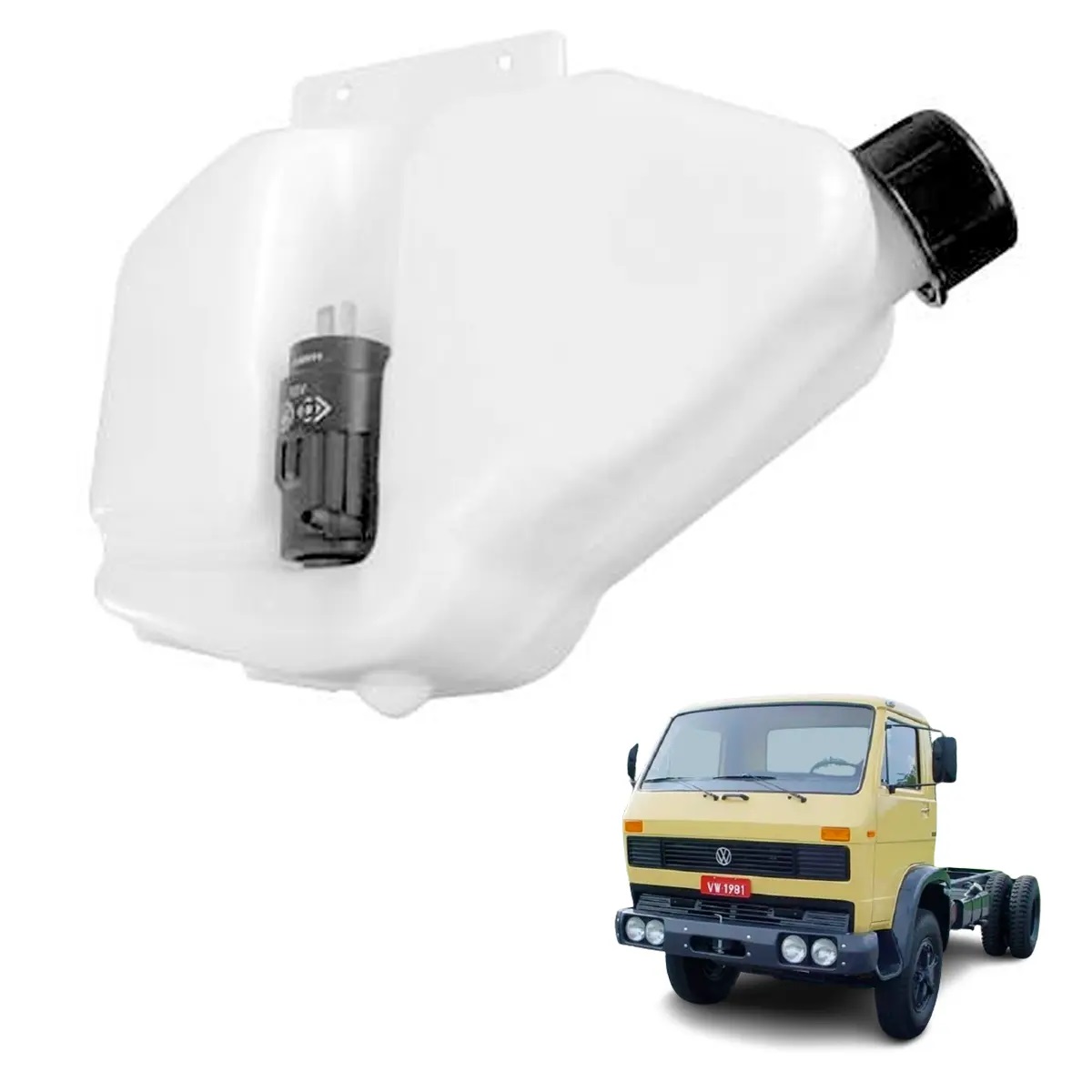 Reservatorio Limpador Parabrisa Caminhão Volkswagen 1990 1994 - T00955451B