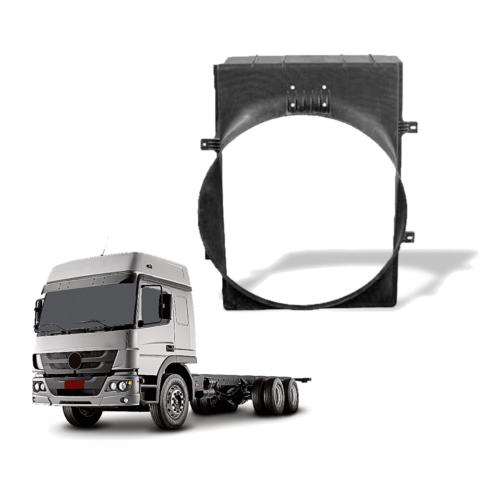 Defletor Radiador Mercedes-Benz Atego 1718 ao 2428 - 9585050455