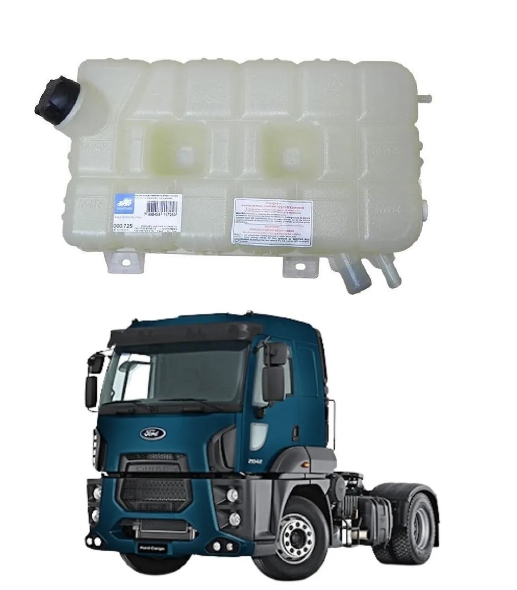 Reservatorio Radiador Caminhão Ford Cargo Após 2011 - BC458A84AA Reservatorio Radiador Caminhão Ford Cargo Após 2011 - BC458A84AA