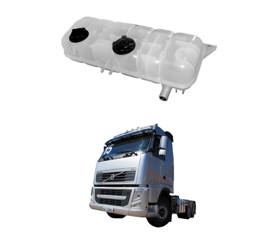 Reservatorio Radiador Caminhão Volvo NH Após 1999 - 1674916