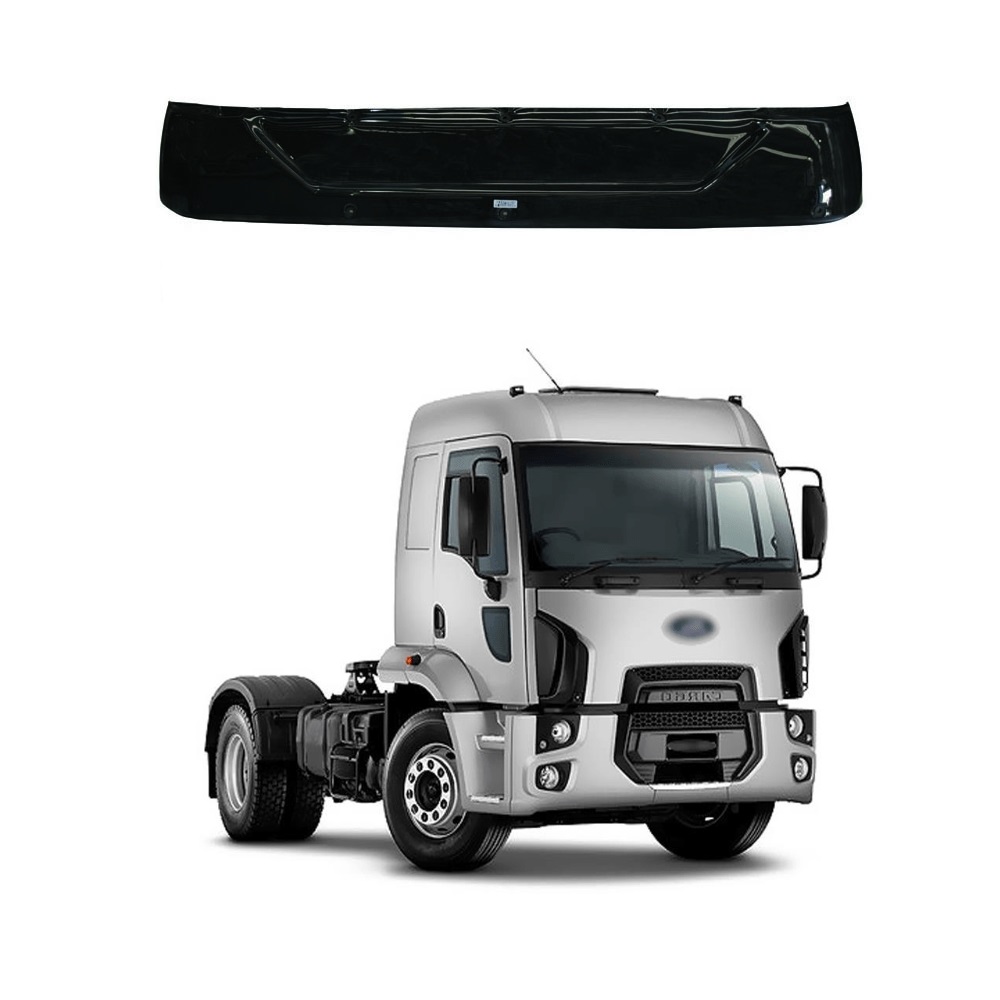 Tapa Sol Caminhão Ford Cargo Após 2011 Acrilico Sem Suporte