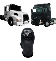 Manopla Câmbio (Bola) Caminhão Volvo FH, NH (6 Marchas) - 20488052 Manopla Câmbio (Bola) Caminhão Volvo FH, NH (6 Marchas) - 20488052