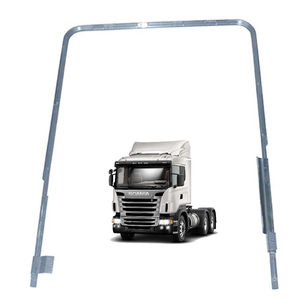 Cajado Vidro Porta Caminhão Scania Série 4 Após 98 Lado Esquerdo - 1885464 Cajado Vidro Porta Caminhão Scania Série 4 Após 98 Lado Esquerdo - 1885464
