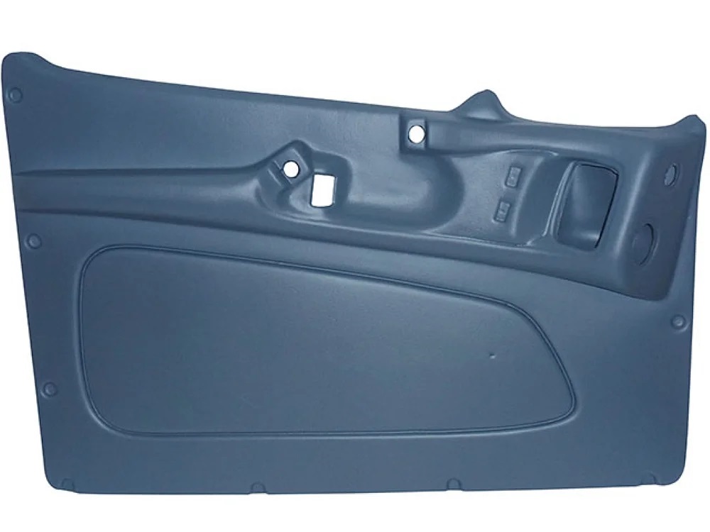 Forro Porta Caminhão Mercedes-Benz 1620 de 1996 até 1999 Azul Lado Direito - 6967208070