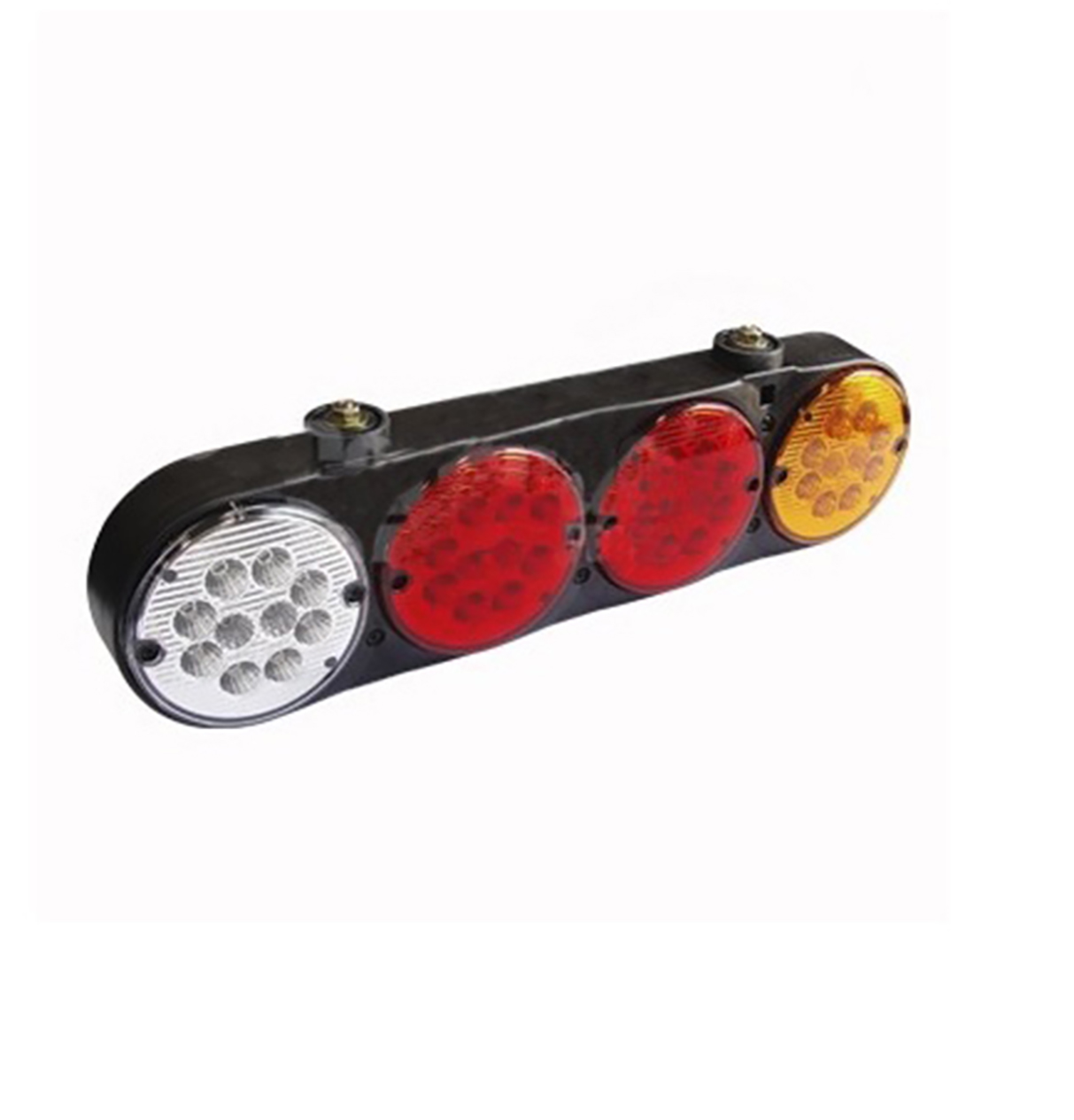 Lanterna Carreta Universal/ Cegonheiro LED - Cristal Direito (Fixacao Superior) 24 Volts