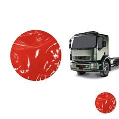 Tapete Verniz Caminhão  Volvo VM-23 2003 a 2005 - Vermelho