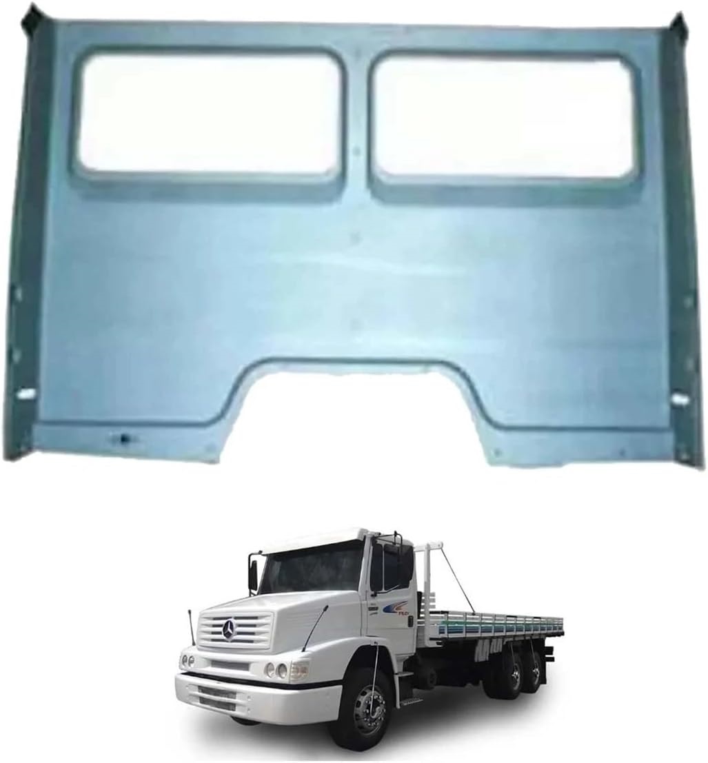 Forro Traseiro Cabine Caminhão Mercedes-Benz 1620 2000 a 2012 (Azul) - 6946910000