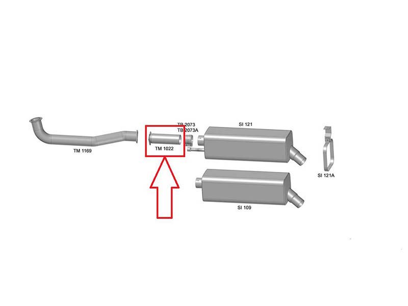Tubo Intermediario Caminhão Volkswagen 14.220 16.220 17.220 23.220 TJG253101C