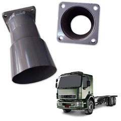 Tubo Dianteiro Motor Caminhão Volvo VM 17 23 Após 2005 4 pol 20529867