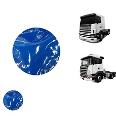 Tapete Verniz Caminhão Scania 124 R - Azul