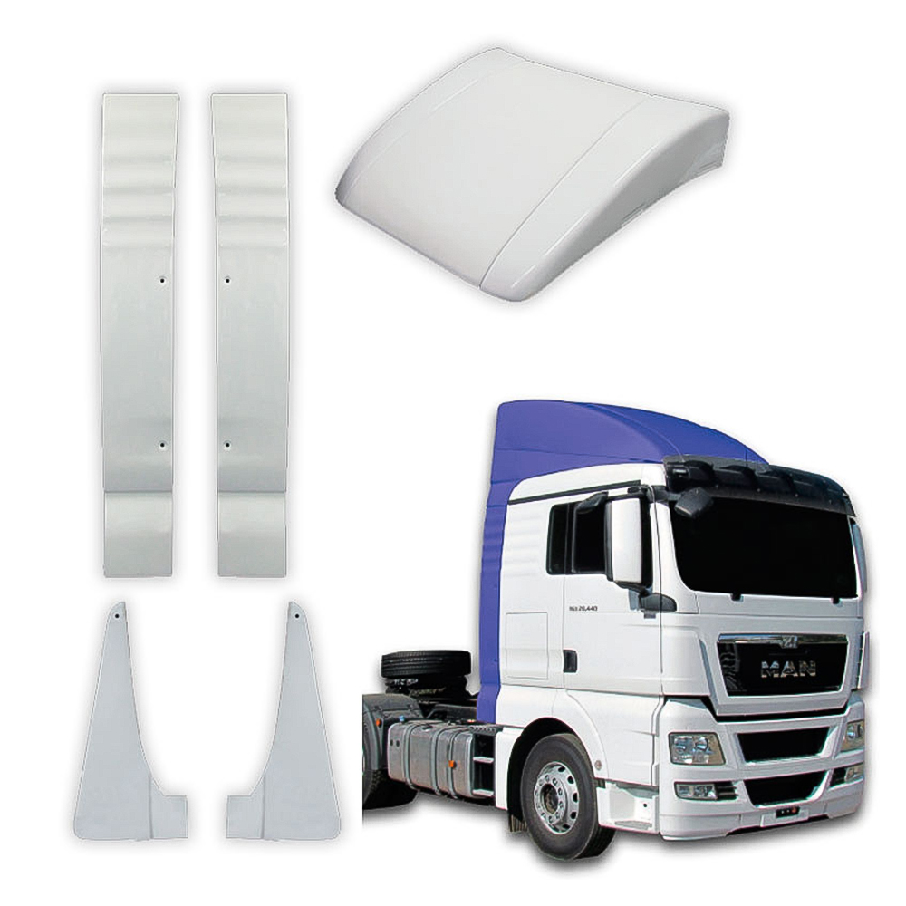 Aerofolio MAN TGX, VW  METEOR (Cabine Alta) - Completo