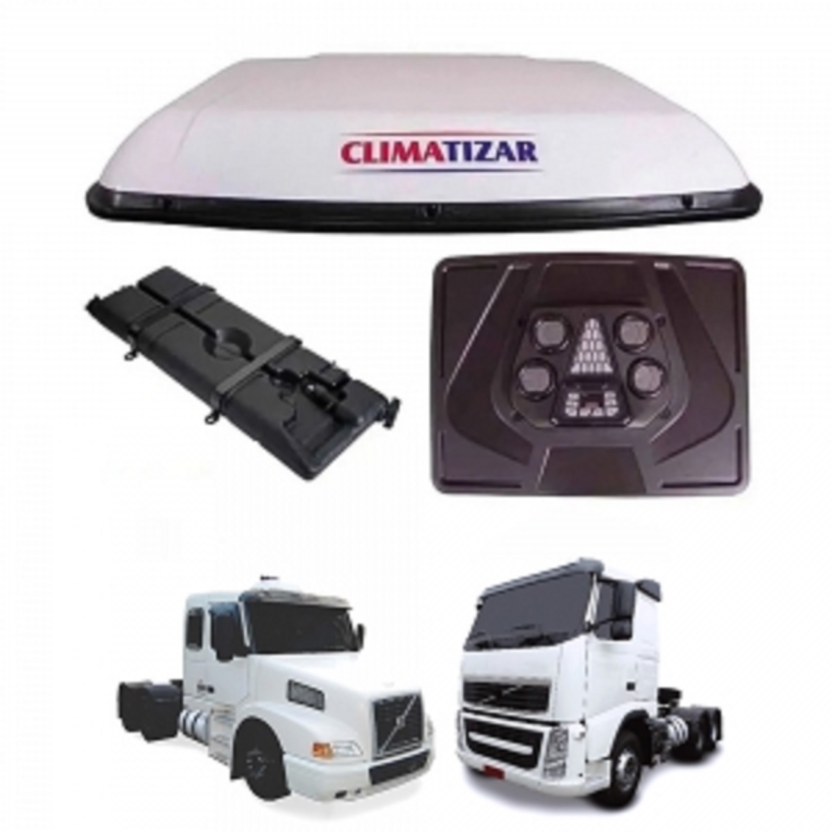 Climatizador Interclima Climatizar Evolve Caminhão Volvo FH, NH 24 Volts