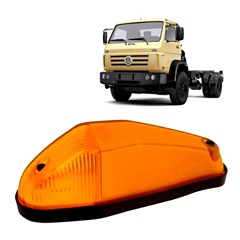 Lanterna Teto Caminhão Volkswagen Titan Work Todos Amarela