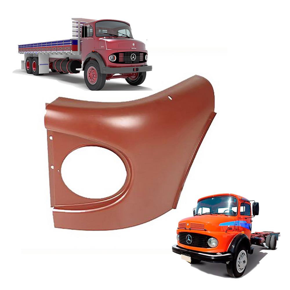 Frontal Farol Externo Caminhão Mercedes-Benz Antigo Lado Esquerdo - 3446200107 Frontal Farol Externo Caminhão Mercedes-Benz Antigo Lado Esquerdo - 3446200107