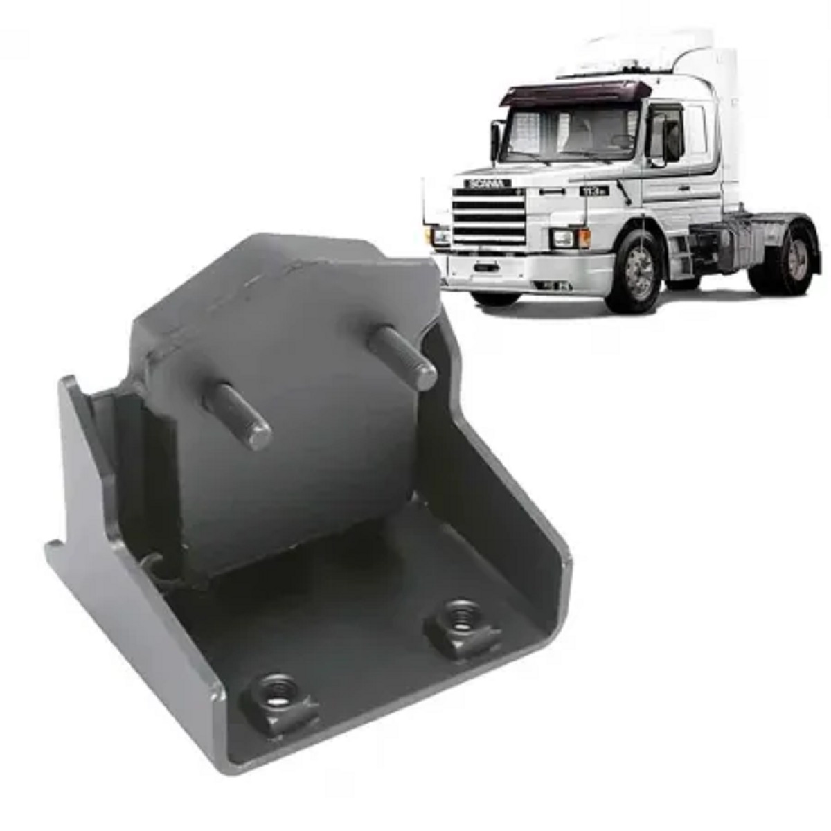 Coxim Dobradiça Capo Caminhão Scania 112 ”T” - 348059