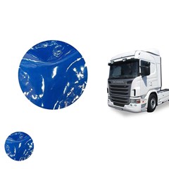 Tapete Verniz Caminhão Scania 124 Highline G Após 2008 Automatica - Azul