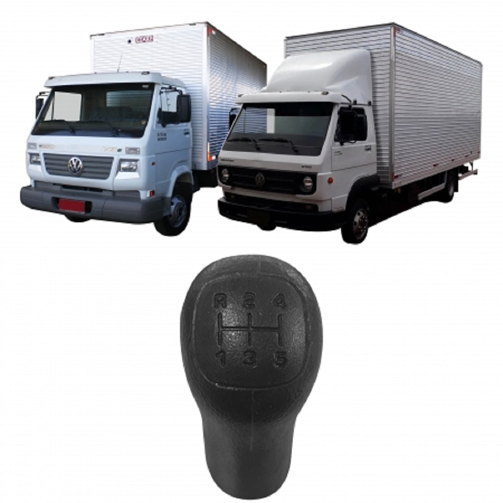 Manopla (Bola) Câmbio Volkswagen Caminhões Antigos, Ford Cargo Antigos (5 Marchas) Com Ré - TJG711141, T751141A