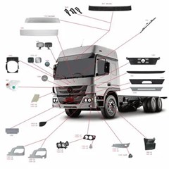 Pega Chinelo Caminhão Mercedes-Benz Atego Após 2005 Lado Esquerdo - Abs