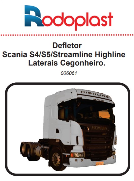 Lateral Cegonheiro Caminhão Scania Série 4 (Sem Recorte)