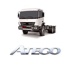 Emblema Frontal Caminhão Mercedes-Benz Atego - Cromado Emblema Frontal Caminhão Mercedes-Benz Atego - Cromado