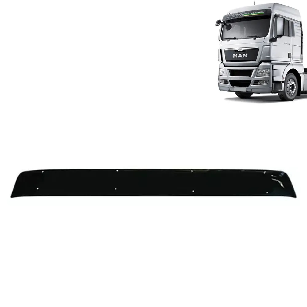 Tapa Sol Caminhão MAN TGX Cabine Alta (Sem Suporte) - Acrilico