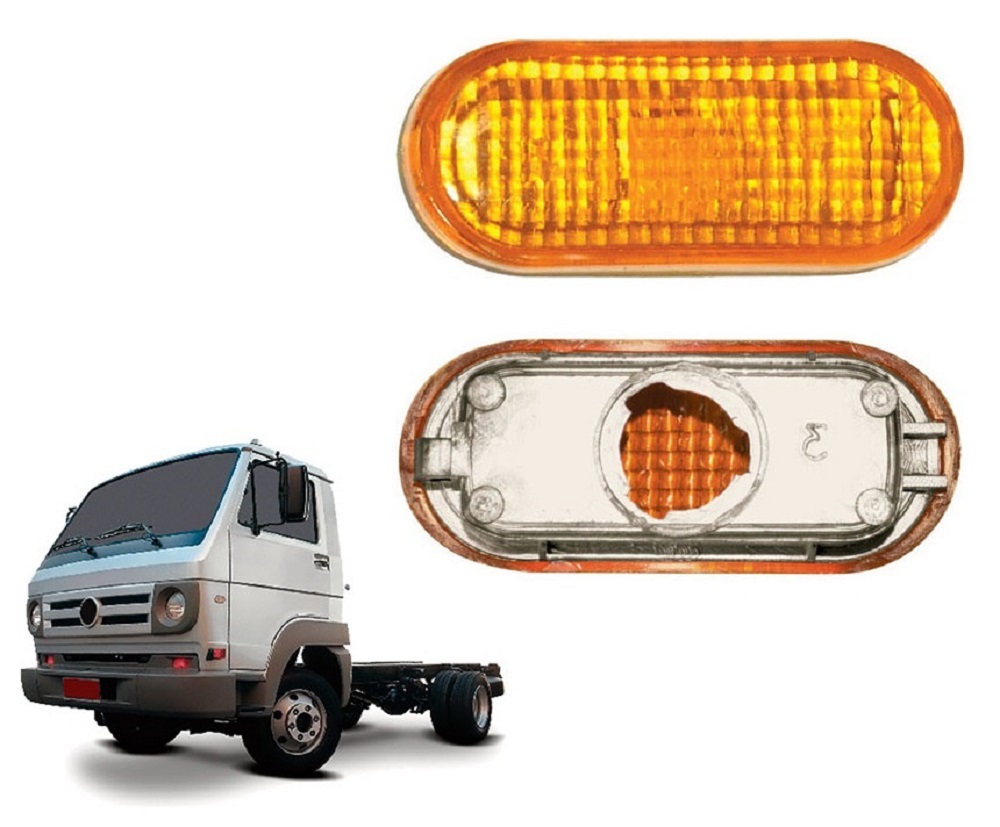 Lanterna Seta Lateral Caminhão Volkswagen Titan Work Após 2000 Laranja - (Sem Soquete) Lanterna Seta Lateral Caminhão Volkswagen Titan Work Após 2000 Laranja - (Sem Soquete)