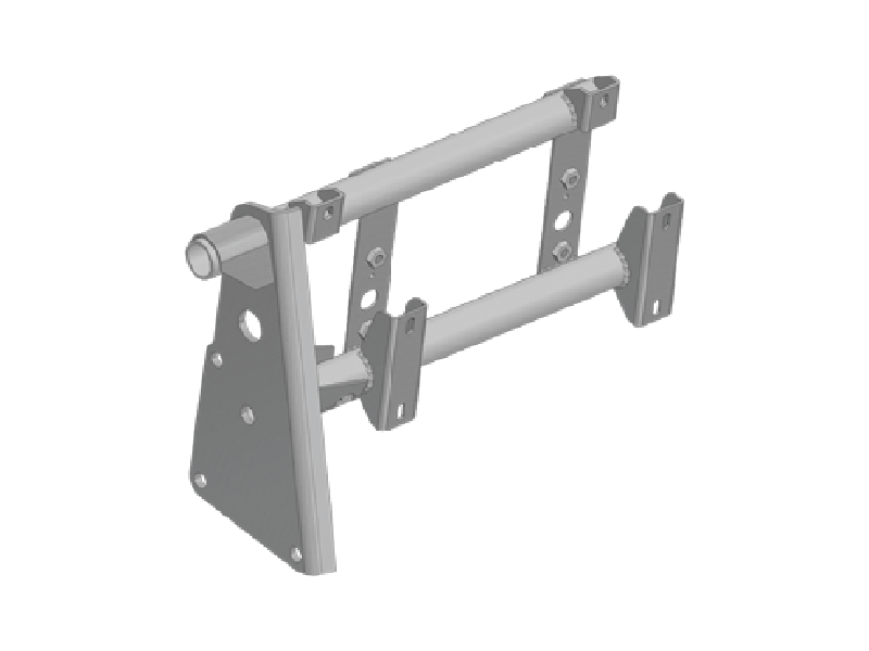 Suporte Paralama Tracao Vw Constellation 25.320/25.370 2006/ Traseiro Direito - 2V2803186