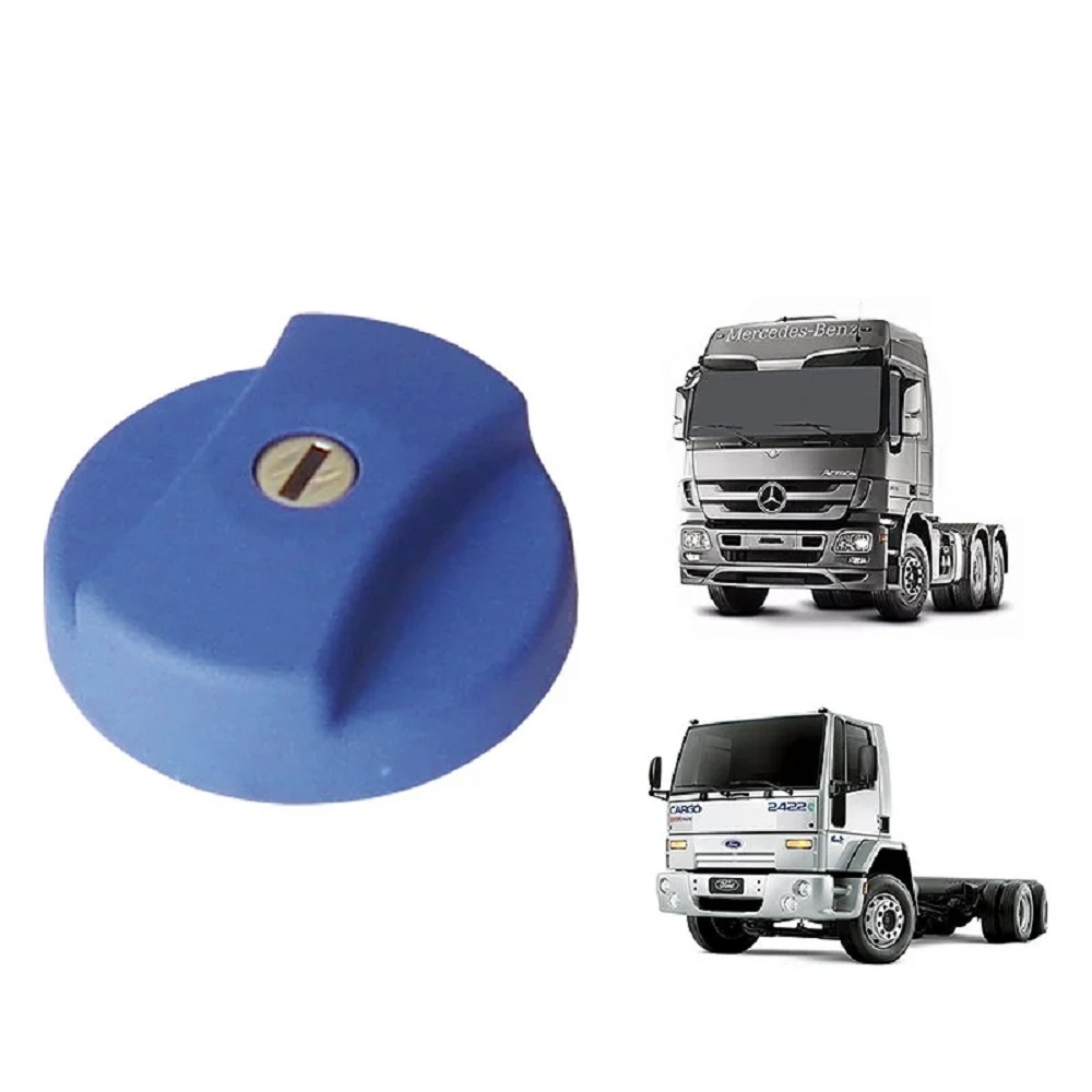 Tampa Tanque Arla Caminhão Mercedes-Benz, Ford Com Chave  - 3444700205