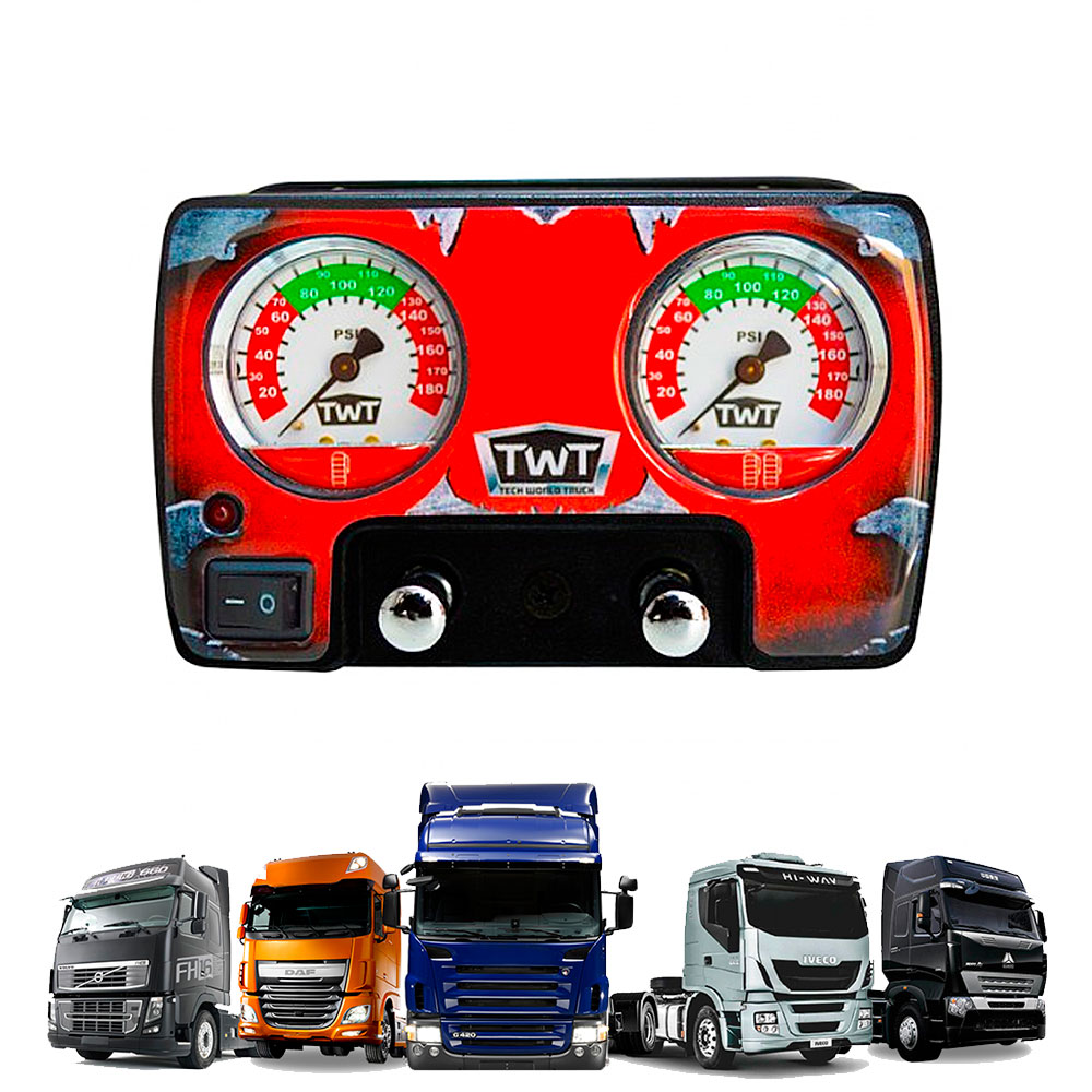 Painel Rodoar Universal 12/24 Volts - TWT Painel Rodoar Universal 12/24 Volts - TWT
