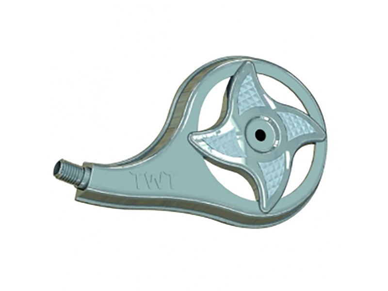 Calota Rodoar Caminhao Stili 4 Pontas Cristal - Direita